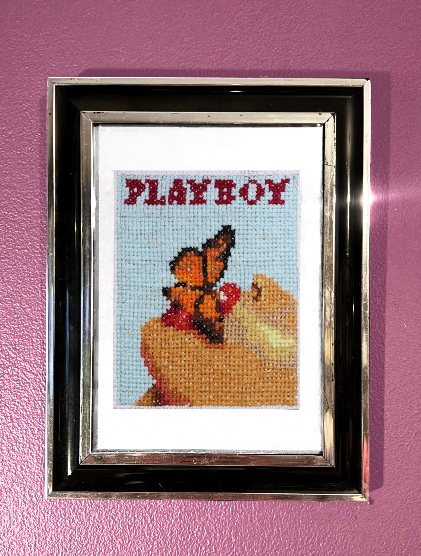 Spring 2019 - Playboy Magazine - A5 Print Cross Stitch Embroidery
