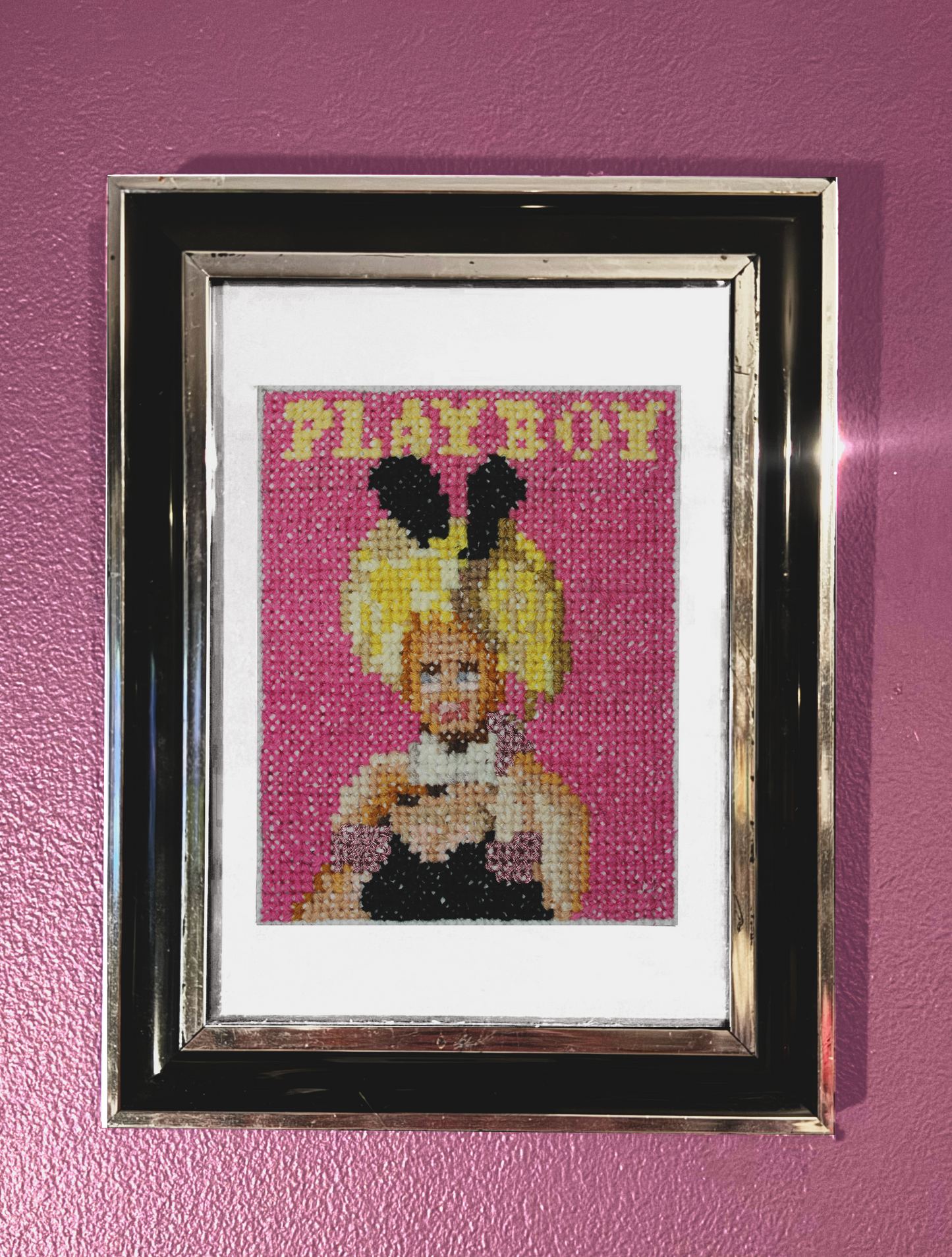 October 1978 Dolly Parton, Playboy Magazine - A5 Print Cross Stitch Embroidery