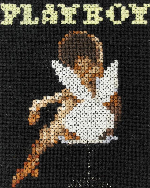 October 1971 - Darine Stern, Playboy Magazine - A5 Print Cross Stitch Embroidery