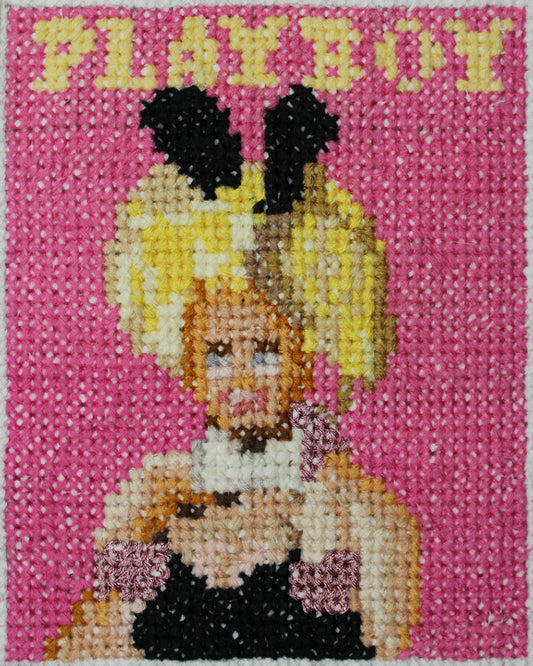 October 1978 Dolly Parton, Playboy Magazine - A5 Print Cross Stitch Embroidery