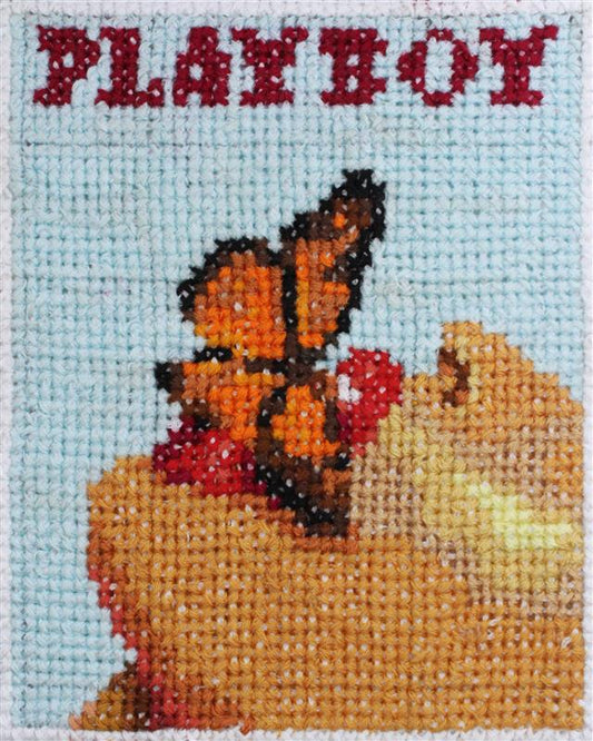 Spring 2019 - Playboy Magazine - A5 Print Cross Stitch Embroidery